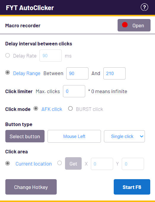 FYT Auto Clicker
