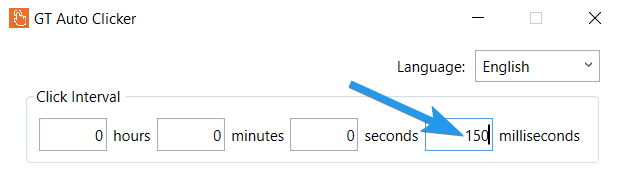 Set Click Intervals Set Click Intervals