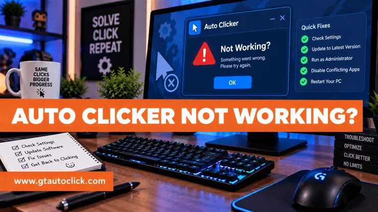 Auto Clicker Not Working
