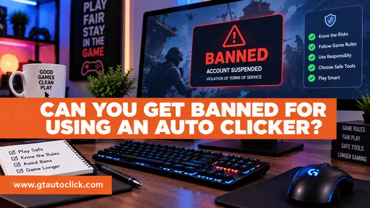 Can You Get Banned for Using an Auto Clicker