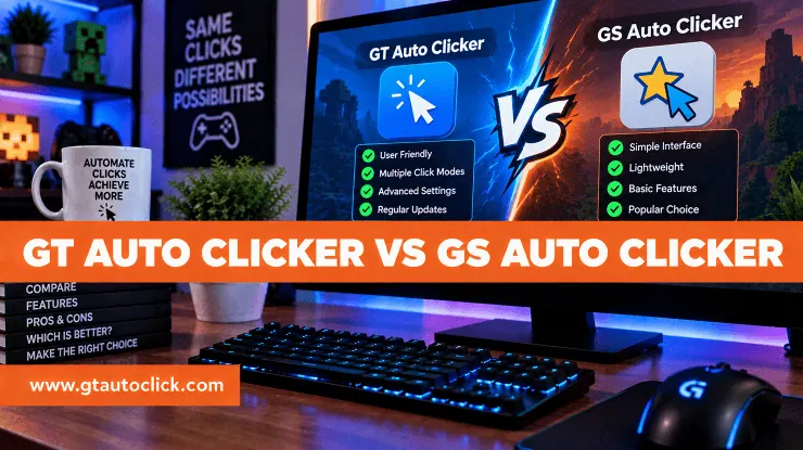 GT Auto Clicker Vs GS Auto Clicker