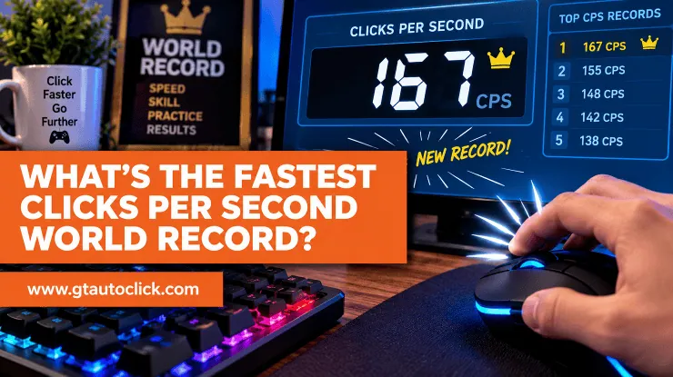 What’s the Fastest Clicks Per Second World Record